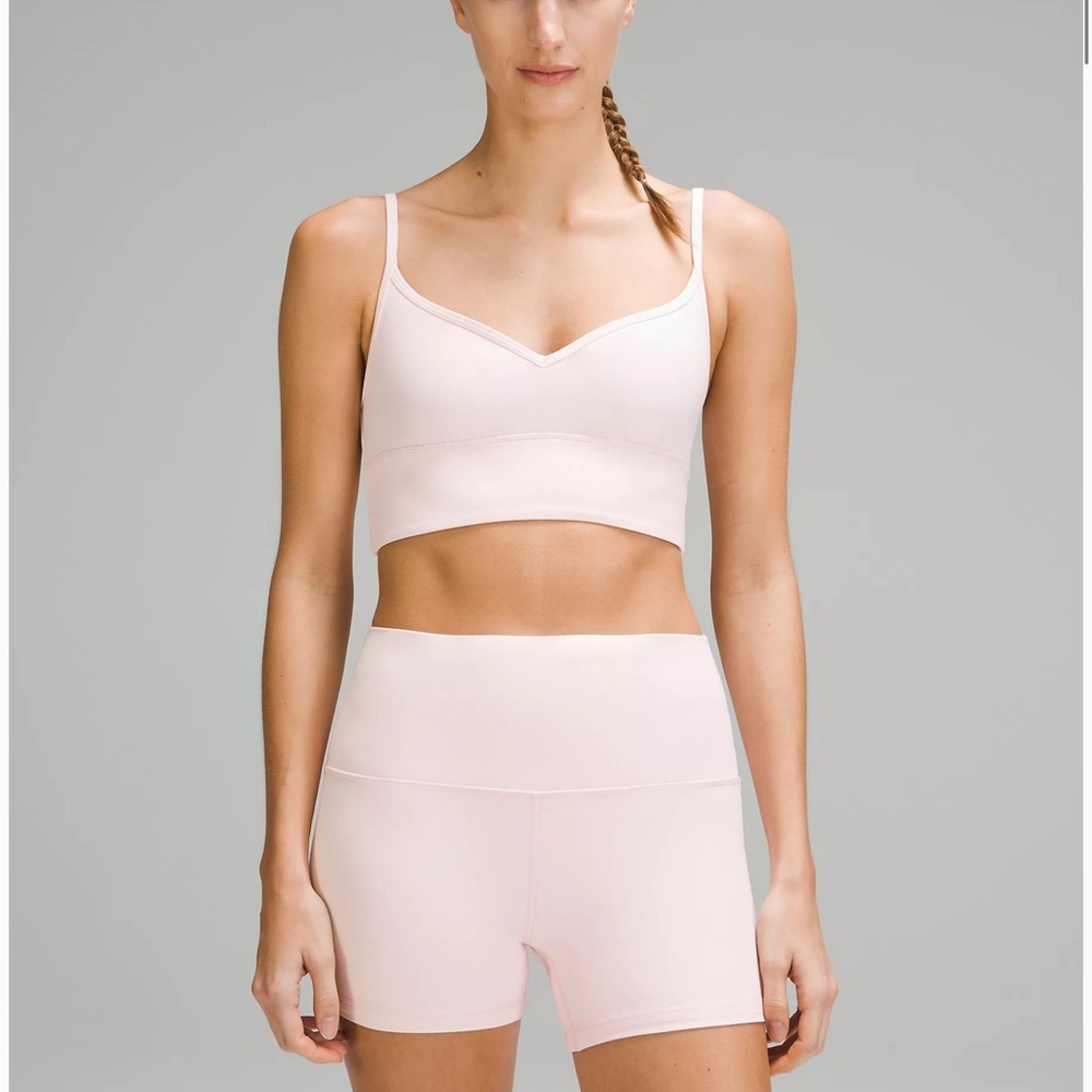 Align Sweetheart bra in Strawberry Milkshake Sz 6